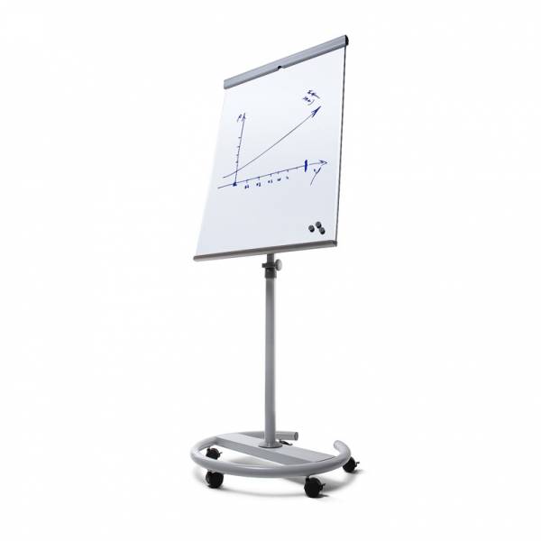 SCRITTO® Premium Magnetic Flipchart - Circular Steel Base