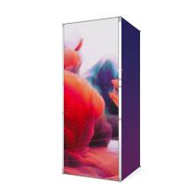 FlexFrame Storage Set 98 x 250 cm Silver  (incl. Extension Set 50 cm)