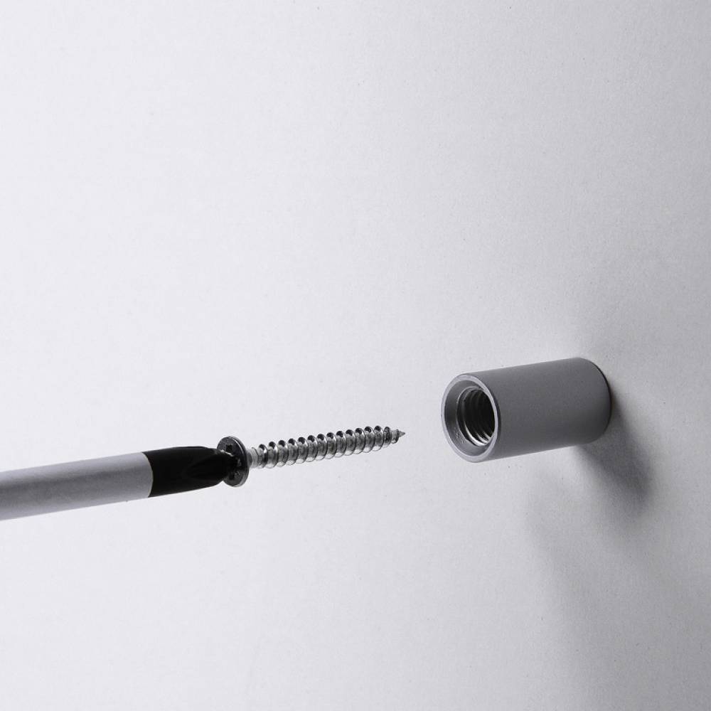 Acrylic Poster Pockets Sandwich Panels Silver wall fixings