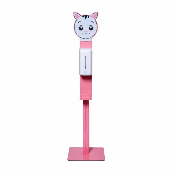 Sanitizer for children with automatic dispenser, pink