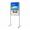 Infoboard 70x100 25mm mitred double sided - 1