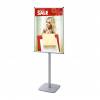 Double-Sided Info Pole with 25mm Snap Frame, Mitred Corner, 70 x 100 cm - 2