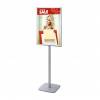 Double-Sided Info Pole with 25mm Snap Frame, Rondo Corner, 70 x 100 cm - 4