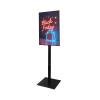 Info Pole LED Slide In, DIN A1, RAL 9005 - 0