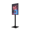 Info Pole LED Slide In, DIN A1, RAL 9005 - 1