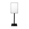 Info Pole LED Slide In, DIN A1, RAL 9005 - 6