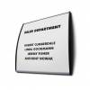 Curved Sign holder - Wall sign holder - Door Sign holder - 1