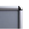 Snap Frame 70x100 - Tamper-proof - Rounded Corners (32 mm) - 18