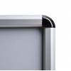Snap Frame 70x100 - Tamper-proof - Rounded Corners (32 mm) - 24