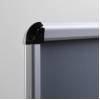 Snap Frame 25 mm, Round Corner, A2, Security - 65