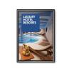 Snap Frame 25 mm, Round Corner, A2, Security - 6