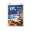 Snap Frame 25 mm, Round Corner, A2, Security - 8