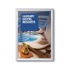 Snap Frame 25 mm, Round Corner, A0, Security - 6