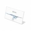 A8 Landscape acrylic L Stand Ticket Holder - 1