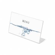 1/3A4 (DL) L Stand Menu Holder