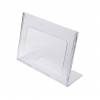 A4 Portrait Leaflet Holder Menu Stand - Injection moulded - 1