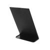 Black Menu Stand - L Shape - 6