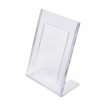 A5 Portrait Leaflet Holder - Menu Stand - Injection moulded