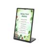 L Menu Stand - White - 2