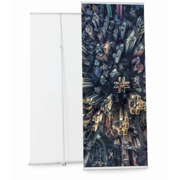 L-Banner Telescopic 80x160-220cm