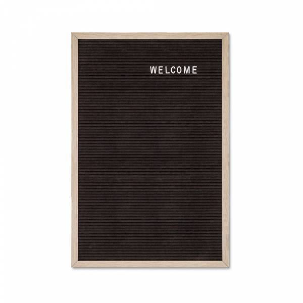 Black Letter Board 40 x 60 cm