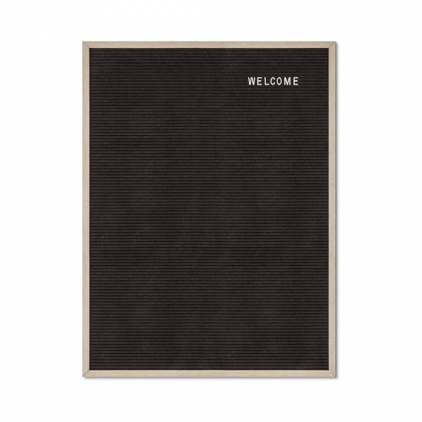Black Letter Board 60 x 80 cm