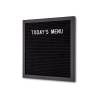 Black Letter Board 60 x 80 cm, black frame - 3