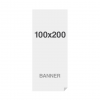 Premium banner print, No Curl 220g / m2, matte finish, 120x200cm - 2