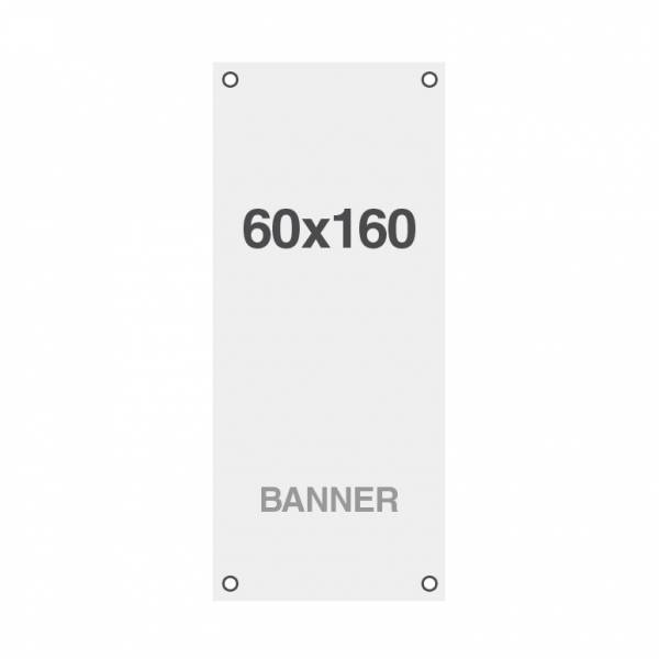 Premium banner print, No Curl 220g / m2, matte finish, 60x160cm