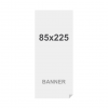 Opaque Fabric 265g/m2 85 x 220 cm - ALU STRIP INCL. - 0
