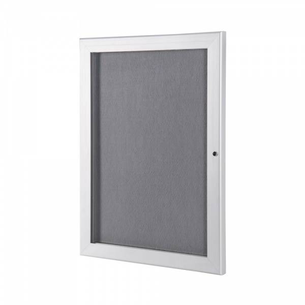 Fabric Noticeboard Economy - Grey (A4)