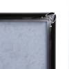 Menu Board Design Standard Black 25 mm Mitred Corners A3 - 18