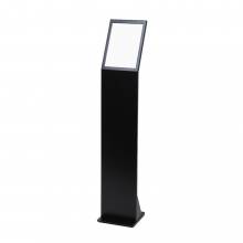 Black Menu Stand