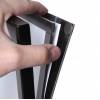Premium A4 Black Menu Stand with magnetic A4 acrylic pocket - 3