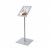 Outdoor Menu Display - Silver - Freestanding - Indoor & Outdoor - 1