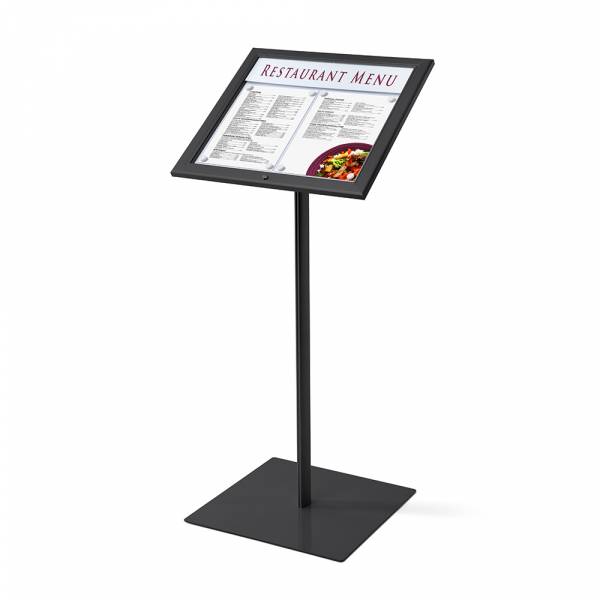 Freestanding Menu Display Case