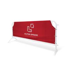 Mobile Fence Barrier Graphic