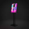 Menu Stand LED Slide In, DIN A2, RAL 9005 - 2