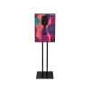 Menu Stand LED Slide In, DIN A2, RAL 9005 - 3