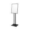 Menu Stand LED Slide In, DIN A2, RAL 9005 - 5