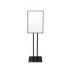 Menu Stand LED Slide In, DIN A2, RAL 9005 - 6