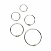 Round Hanging Rings x 100 - 1