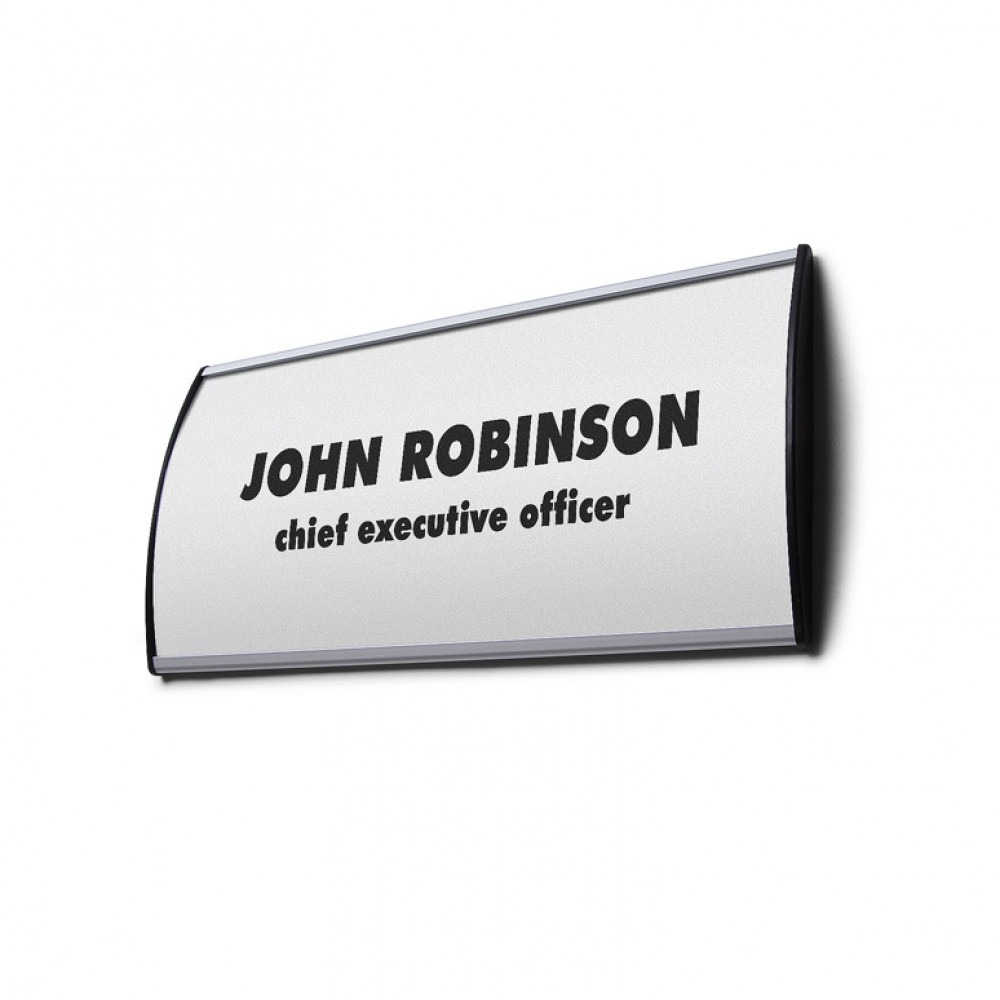 Curved Sign holder Wall sign holder Door Sign holder