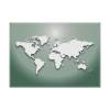 Placemat World Map Green - 0