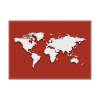 Placemat World Map Blue - 3