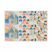 Placemat Colourful Shapes 1