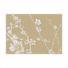 Placemat Abstract Blossom Beige
