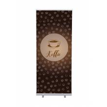 Roll-Banner Budget 85 Complete Set Coffee