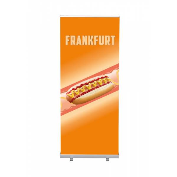 Roll-Banner Budget 85 Complete Set Hot Dog Spanish