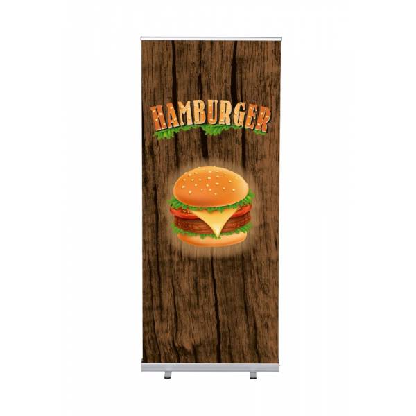 Roll-Banner Budget 85 Complete Set Hamburger English